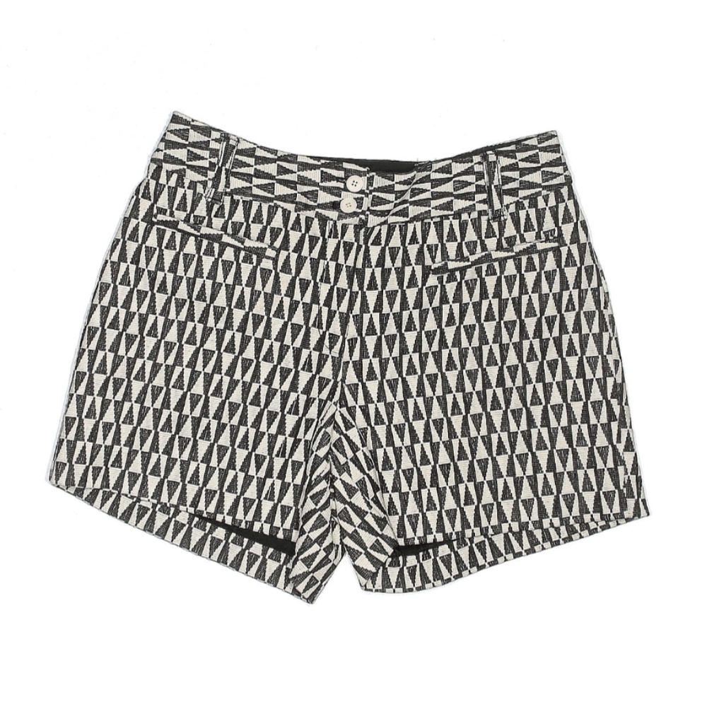 Anthropologie B&W patterned shorts